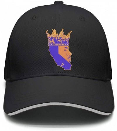 Skullies & Beanies Purple-LABRON-Creative-Word-Logo Printing Womens Mens Hip-hop Hat - It't Show Time - CU18NLQ4YRG $23.58