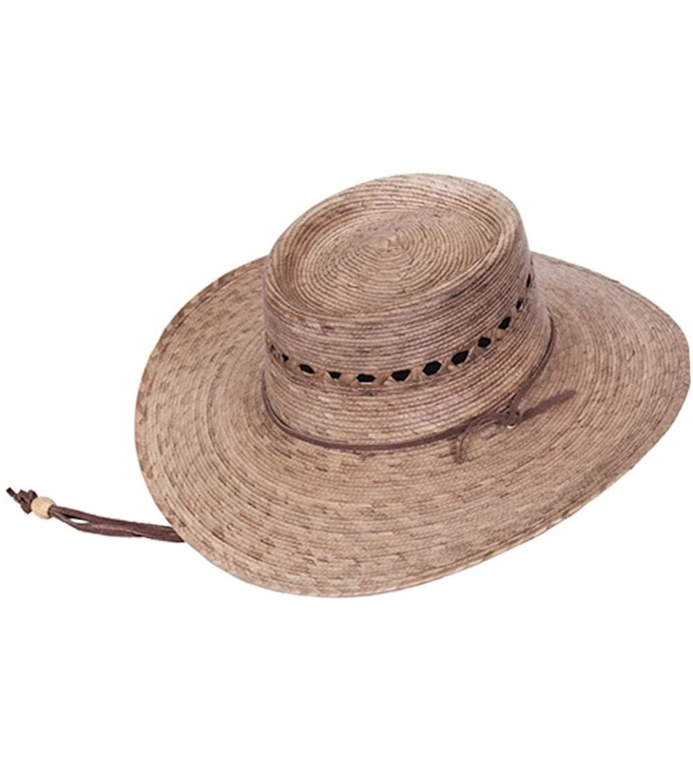 Sun Hats Unisex - Outback Lattice Hat - Small Tan - C41110YEKPD $33.94