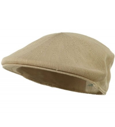 Newsboy Caps Men's Knitted Ivy Newsboy Cap Hat - Khaki - CA11OHTR1O5 $7.98