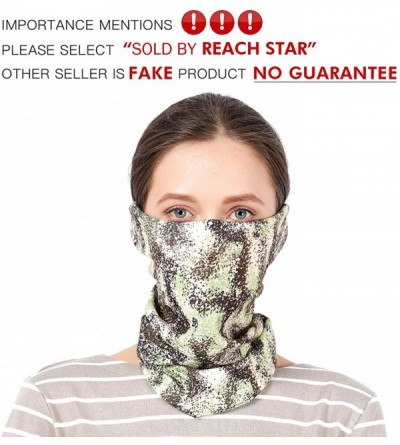 Balaclavas Summer Balaclava Womens Neck Gaiter Cooling Face Cover Scarf for EDC Festival Rave Outdoor - Br33 - CJ198W3XOA4 $1...