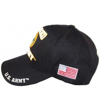 Baseball Caps US Army Veteran Hat Army Veteran Cap (Pick Your Style) - Army Retired Hat Cap Black - C811M9D08TL $15.63
