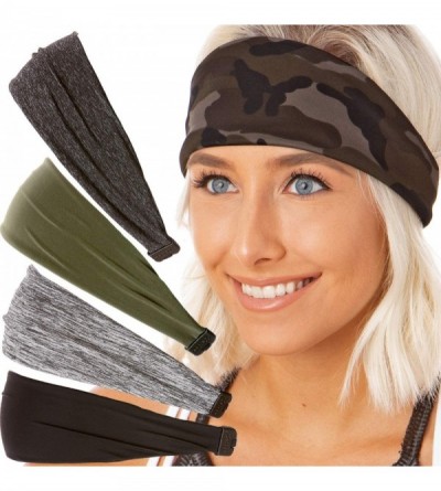 Headbands Adjustable Cute Fashion Sports Headbands Xflex Wide Hairband for Women Girls & Teens - CC18ILRXEZ4 $42.98