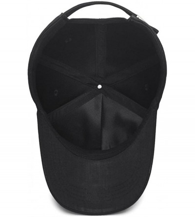 Baseball Caps Summer Adjustable Baseball Cap Trucker Hats - Black - CZ17Z34SMZ6 $11.45
