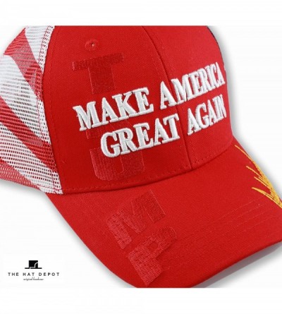Baseball Caps Original Exclusive Donald Trump 2020" Keep America Great/Make America Great Again 3D Cap - CR18SCZKQEM $10.70