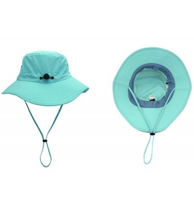 Sun Hats Unisex Outdoor Lightweight Breathable Waterproof Bucket Wide Brim Hat - UPF 50+ Sun Protection Sun Hats Shade - C418...