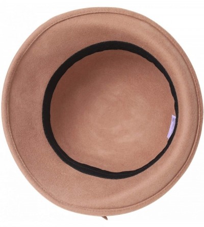 Bucket Hats Womens Bucket Crushable Vintage - Camel - CN18O76GS95 $18.75