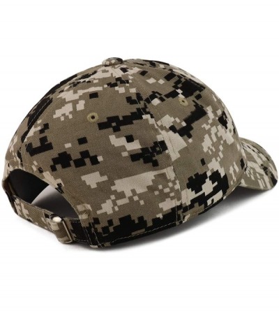 Baseball Caps Bee Embroidered Brushed Cotton Dad Hat Cap - Beige Digital Camo - C618TRC6GRU $16.59