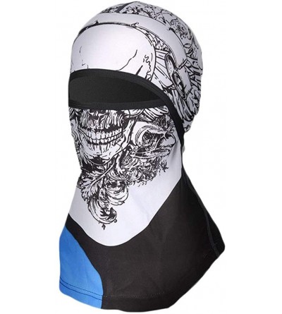 Balaclavas 3D Animal Funny Balaclava Full Face Mask Neck Warmer for Cycling Motorcycle Skiing Outdoor Sports - Blue - CN198CE...